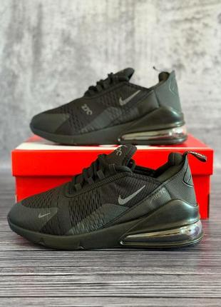 Чоловічі кросівки nike air max 270 total black1 фото