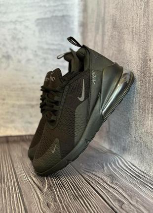 Чоловічі кросівки nike air max 270 total black7 фото