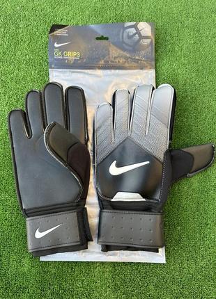 Воротарські рукавички футбольні nike superman gk grip 3.  розмір: 9