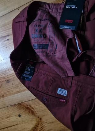 Брендовые фирменные levi's xx chino,оригинал из нижочки,новые с бирками,размер 36/32.6 фото