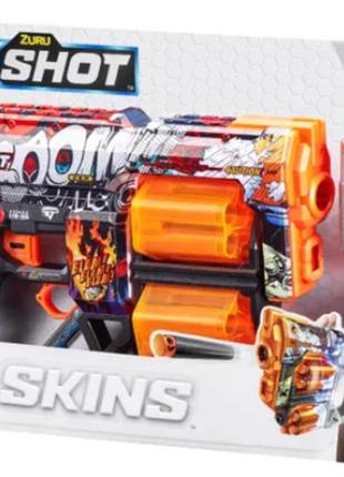 Швидкострільний бластер x-shot skins dread boom (12 патронів), 36517a