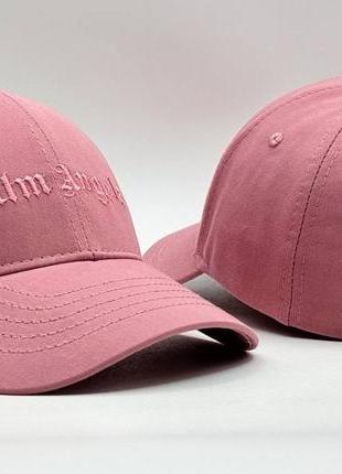 Кепка palm angels розовая бейсболка пума женская