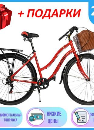 Спортивный городской алюминиевый велосипед 28" 18" titan elegant 2022р, велосипед titan elegant 28″ 18"