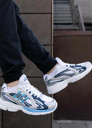Чоловічі кросівки adidas responce silver white blue4 фото