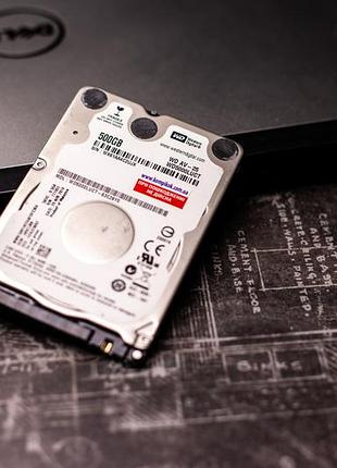 Б/у, жесткий диск, hdd, 500 гб, 2.5", для ноутбука, в ассортименте