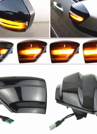 Led динамічні поворотники в дзеркало для ford s-max 07-14 kuga c394 08-12 c-max 11-19г