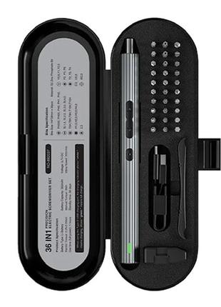 Электроотвертка аккумуляторная kingsdun ks-882037 (36 в 1, 350 мач, 0.3 нм)