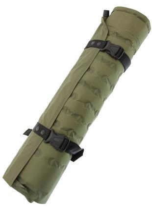 Каримат килимок термо надувний waffle (186х53см) mil-tec 14420101 olive