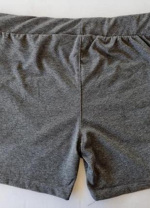 Шорты для девочки 116 см серые турция 2