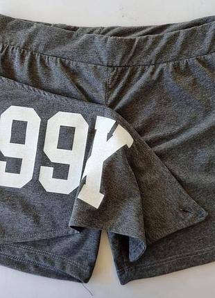 Шорты для девочки 116 см серые турция 3