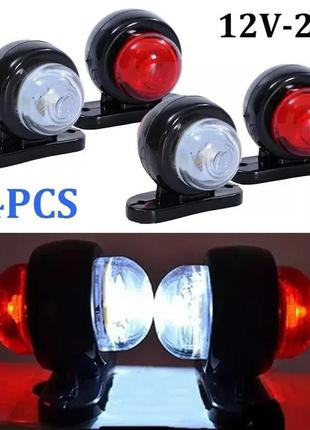 Указатель заноса кузова рожки лед led.габариты на прицеп фуру лафет