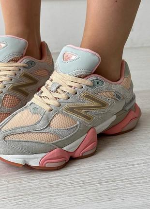 Кроссовки new balance 9060 pink new