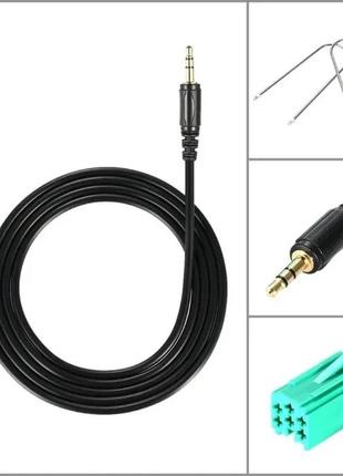 3,5 мм aux кабель для штатних магнітол renault 2005-2011, аукс рено.