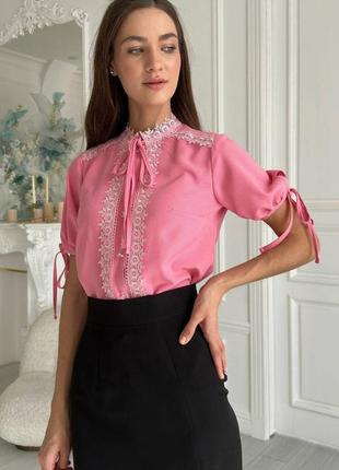 Сорочка nenka 3520-c02 s рожевий