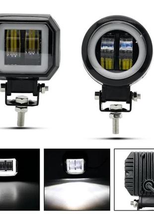 Протипожежні кригу фари з ангольськими очками дхо, ledled фари.