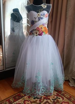 Детское платье в украинском стиле1 фото