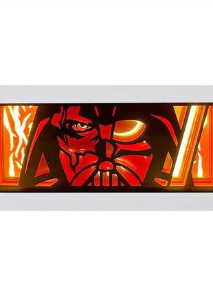 Настольный светильник "star wars" - дарт вейдер (6 в, usb), ночник аниме, лампа в детскую