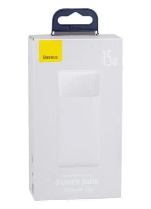 Powerbank baseus 20000 ofml-k bipow 15 w 30000 mah колір чорний, 01