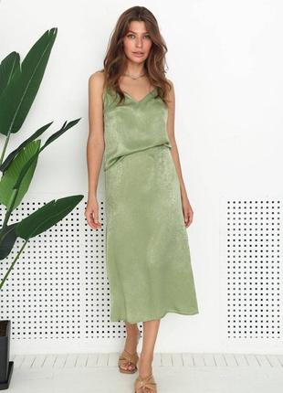 Спідниця nenka 3185-с01 m хакі