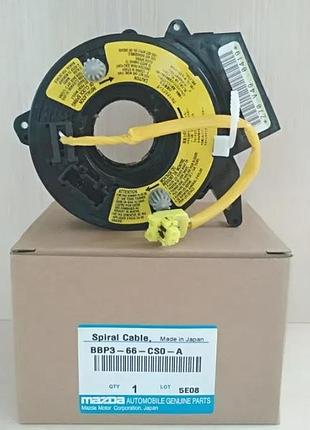 Подрулевой шлейф, модуль srs mazda 3 09-14 bbp366cs0a мазда 3 шлейф подушки.