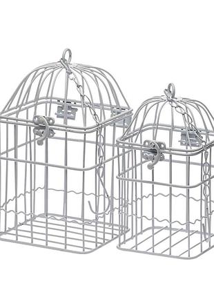 Клітка, декоративна, квадрат, комплект, 2 шт
