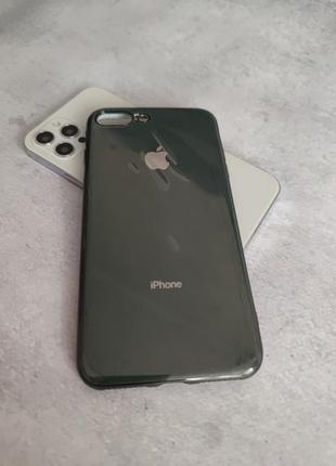Чехол для iphone 7 plus / 8 plus  ударопрочный силиконовый green