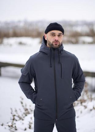 Куртка softshell "intruder" сіра
