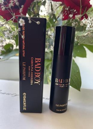 Carolina herrera bad boy le parfum парфюмированная вода 10 мл.