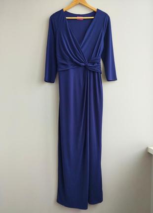 Длинное фиолетовое платье, нюанс2 фото