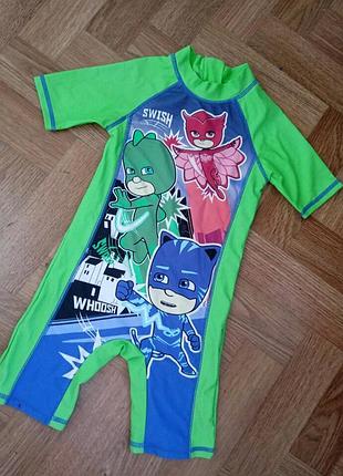 Купальник пляжний із захистом від сонця герої в масках