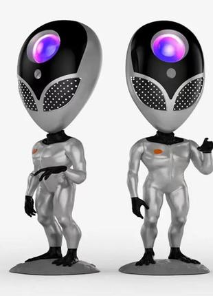 Ночник led, проектор звездное небо alien (с пультом), оригинальный светильник в детскую