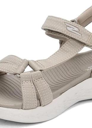 Skechers on-the-go 600-brilliancy босоножки женские бежевые скечерс 39й размер.