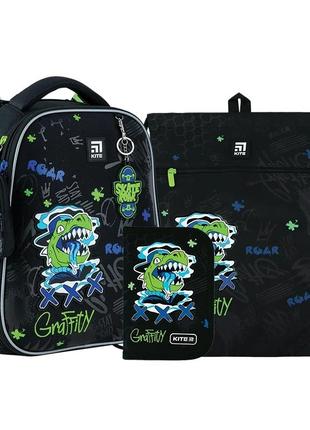 Шкільний набір kite roar set_k24-531m-5 (рюкзак, пенал, сумка)