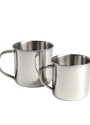 Кружка стальная походная 500 ml mil-tec 14602000