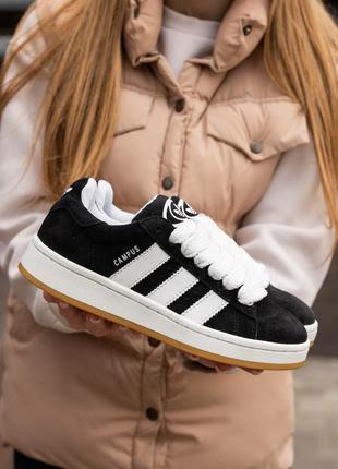 Жіночі кросівки adidas campus 00s core black3 фото