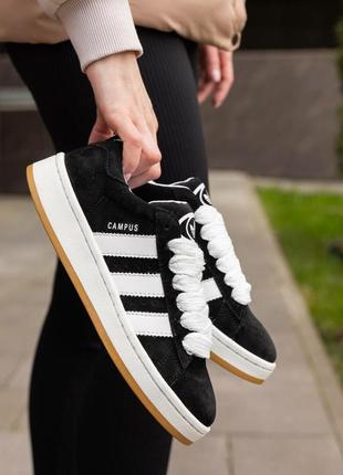 Жіночі кросівки adidas campus 00s core black4 фото