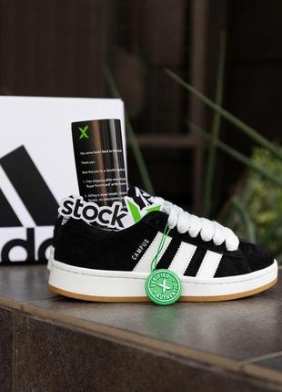 Жіночі кросівки adidas campus 00s core black9 фото