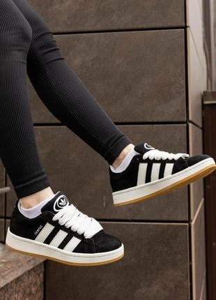 Женские кроссовки adidas campus 00s core black5 фото