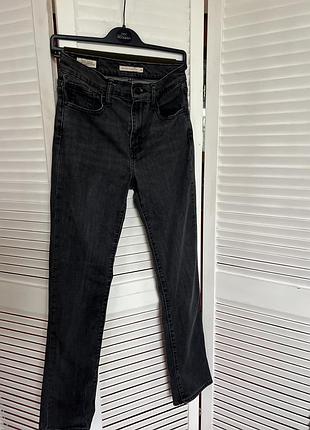 Джинси levi’s levis штани брюки левіс 724 high rise straight
