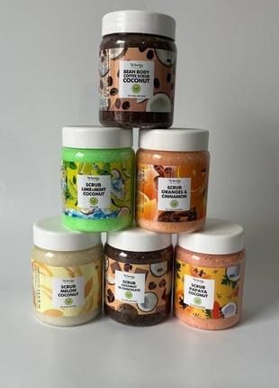 Скрабы для тела от top beauty