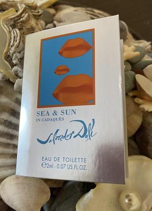 Пробник salvador dali sea & sun in cadaques,оригинал!