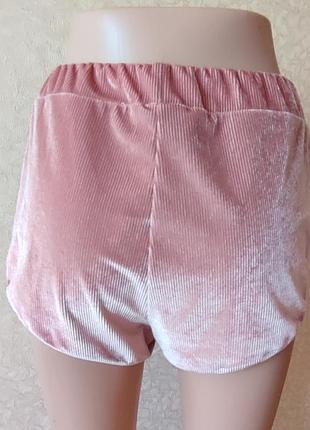 Шорты вилюр р.s 3
