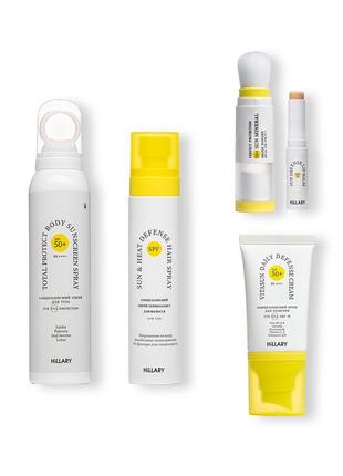 Комплекс сонцезахисних засобів hillary summer box