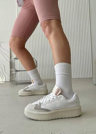 Жіночі кросівки new balance ct302 white grey