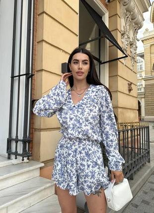 Комплект из льна