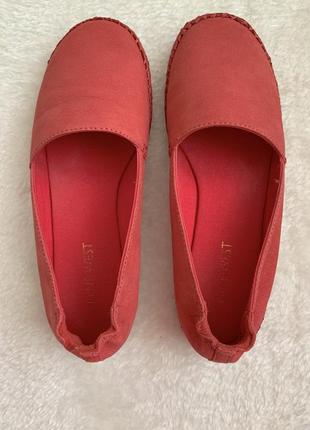 Еспадрільї з натуральної шкіри nine west