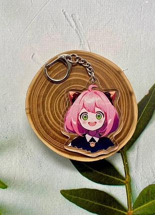 Акриловый брелок "семья шпиона -  аня форджер"