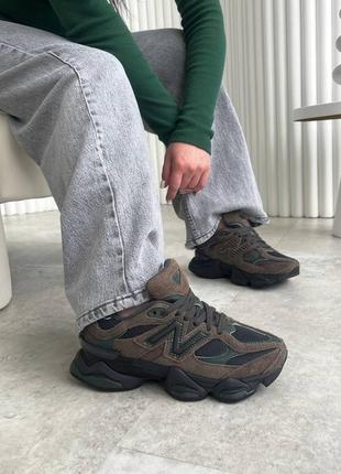 Женские кроссовки new balance 9060 beef and broccoli