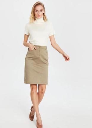 Юбка миди коттон 46р