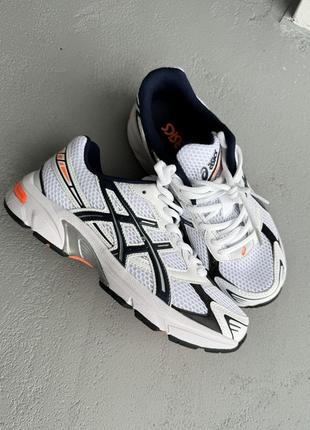 Женские кроссовки asics gel-1130 white black orange 36-37-38-39-40-41